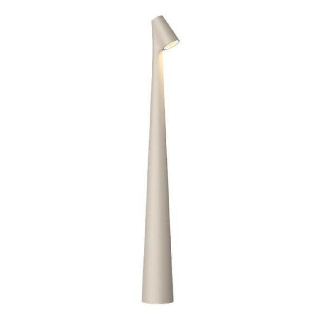 Luminavista Portable Table Lamp - Sculptural LED Accent with Rechargeable Touch Control