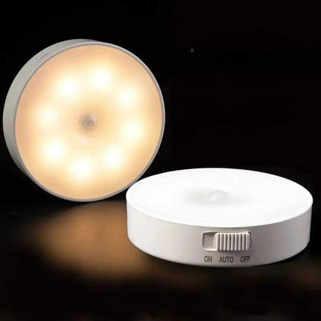 Rechargeable Motion Sensor Light - Compact Smart Illumination for Low-Light Areas