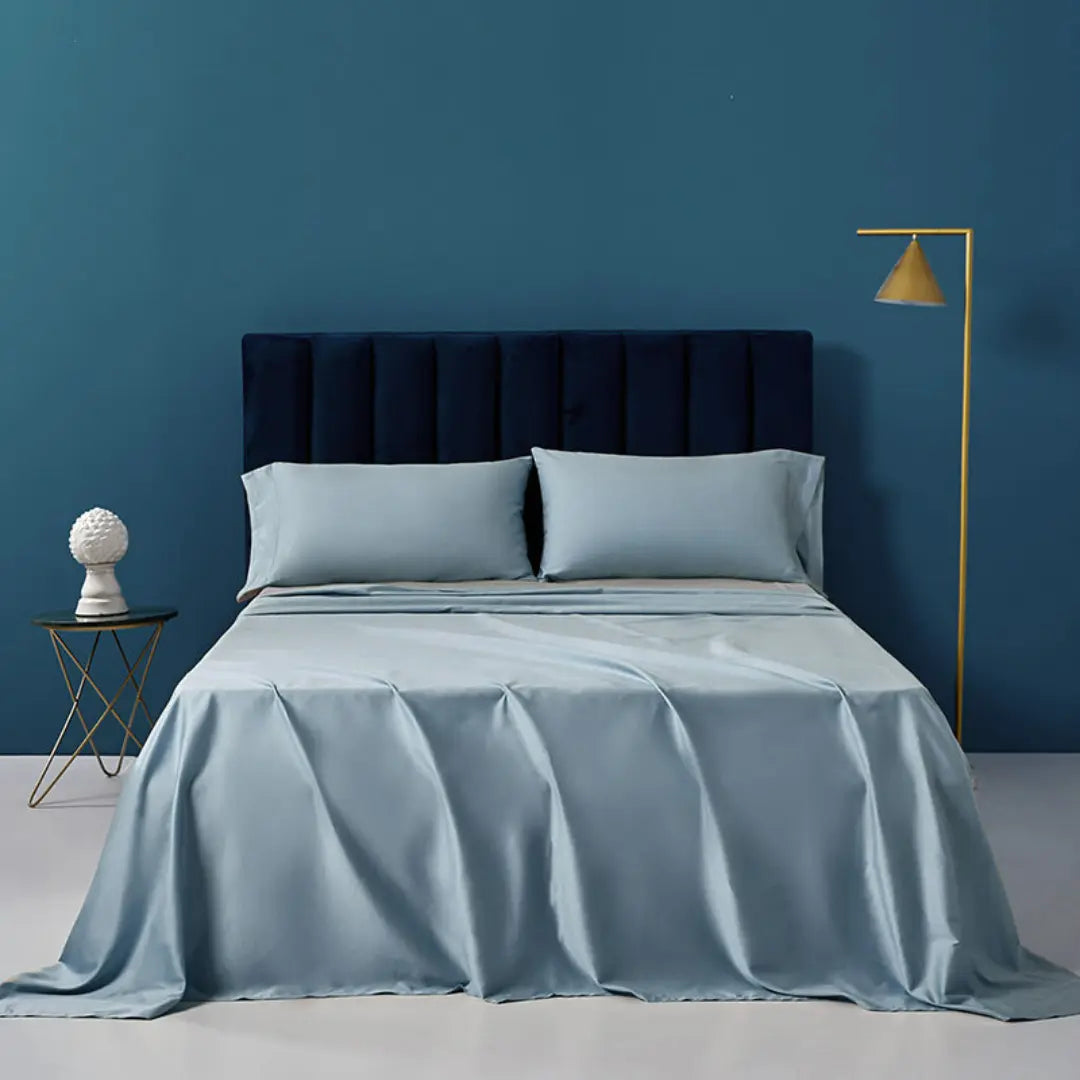 Elaris 4-Piece Bamboo Bed Sheet Set - Breathable Pet Hair Resistant and Silky Smooth Sheets