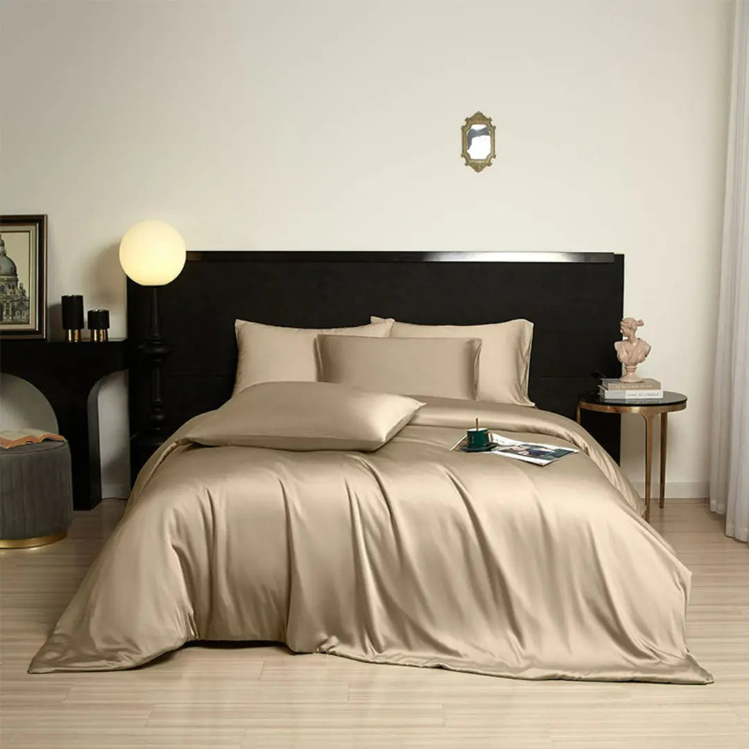 Elaris 4-Piece Bamboo Bed Sheet Set - Breathable Pet Hair Resistant and Silky Smooth Sheets