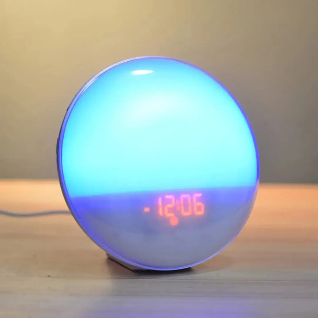 Wake Up Light Alarm Clock with Sunrise and Sunset Simulation