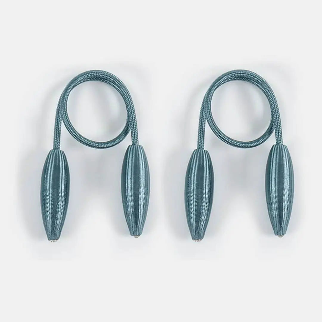 Lureva Arbitrary Shape Curtain Tiebacks - Flexible Decorative Holdbacks for Drapes and Curtains