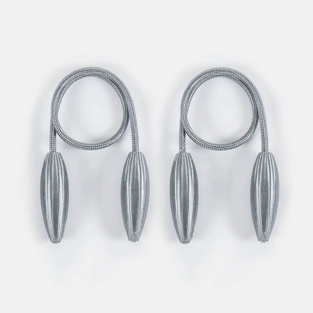 Lureva Arbitrary Shape Curtain Tiebacks - Flexible Decorative Holdbacks for Drapes and Curtains