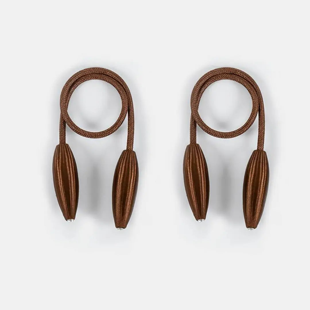 Lureva Arbitrary Shape Curtain Tiebacks - Flexible Decorative Holdbacks for Drapes and Curtains