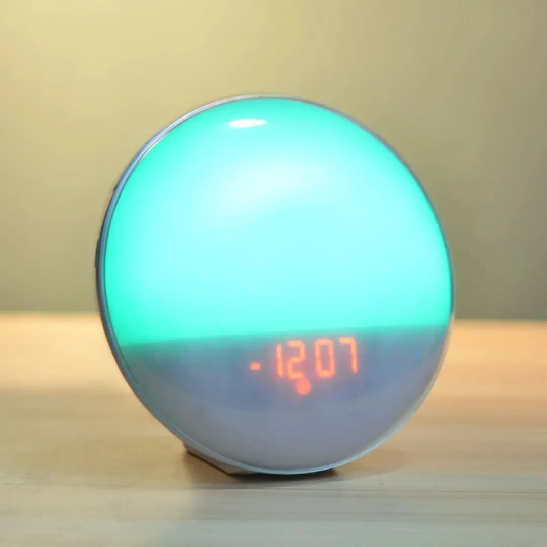 Wake Up Light Alarm Clock with Sunrise and Sunset Simulation