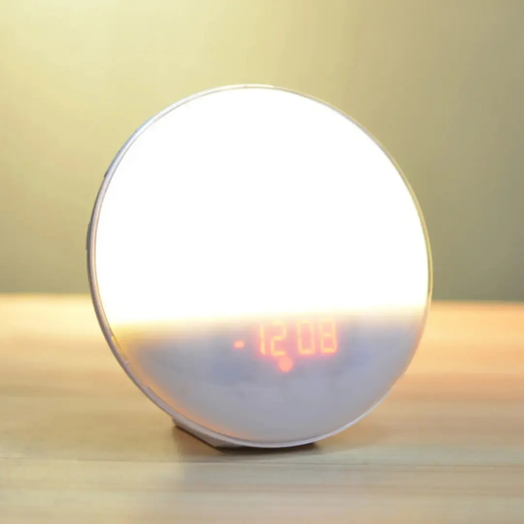 Wake Up Light Alarm Clock with Sunrise and Sunset Simulation