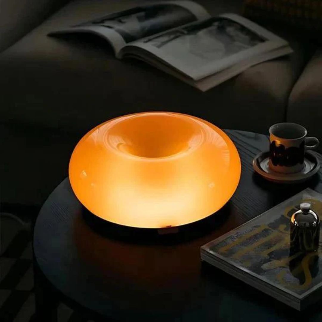 Stockholm Sun Orb Lamp - Wall-Mountable Rechargeable Light for Ambient Home Decor