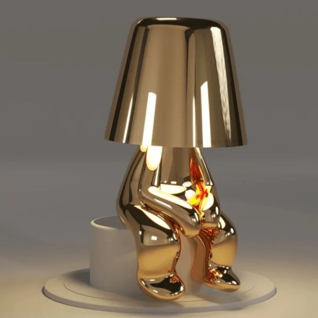Thinker Brothers Table Lamp - Artistic Modern Sculptural Lamp