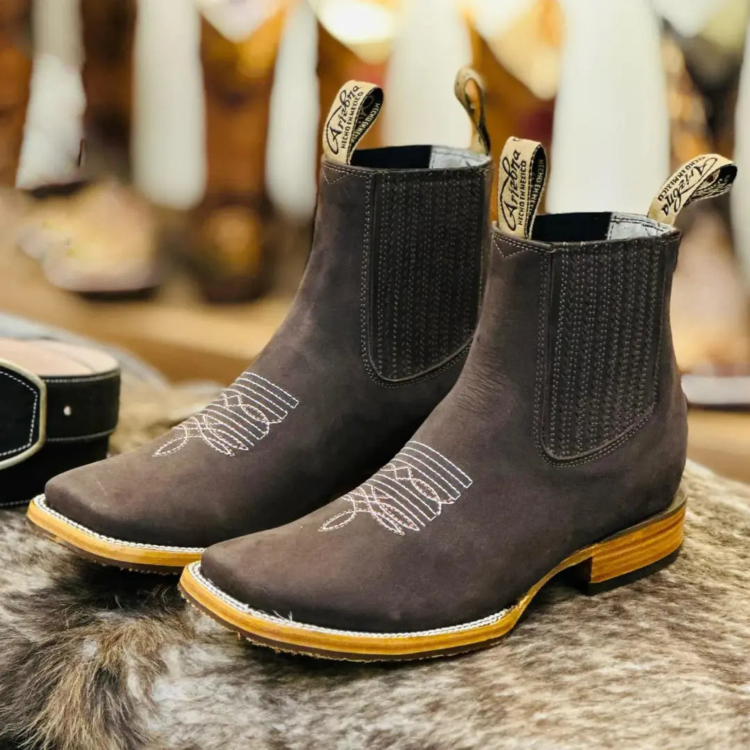 Men's Short Boots European and American Chelsea Western Style