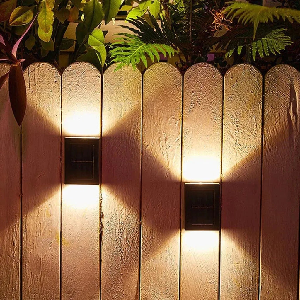 Reliable Outdoor Solar Wall Lights for Garden & Yard Lighting