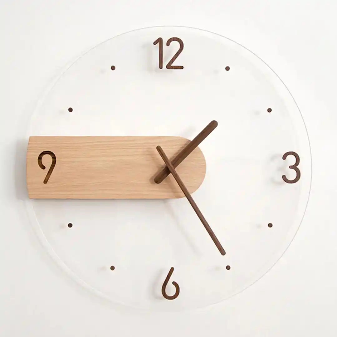 Nordic Style Silent Scan Movement Clock