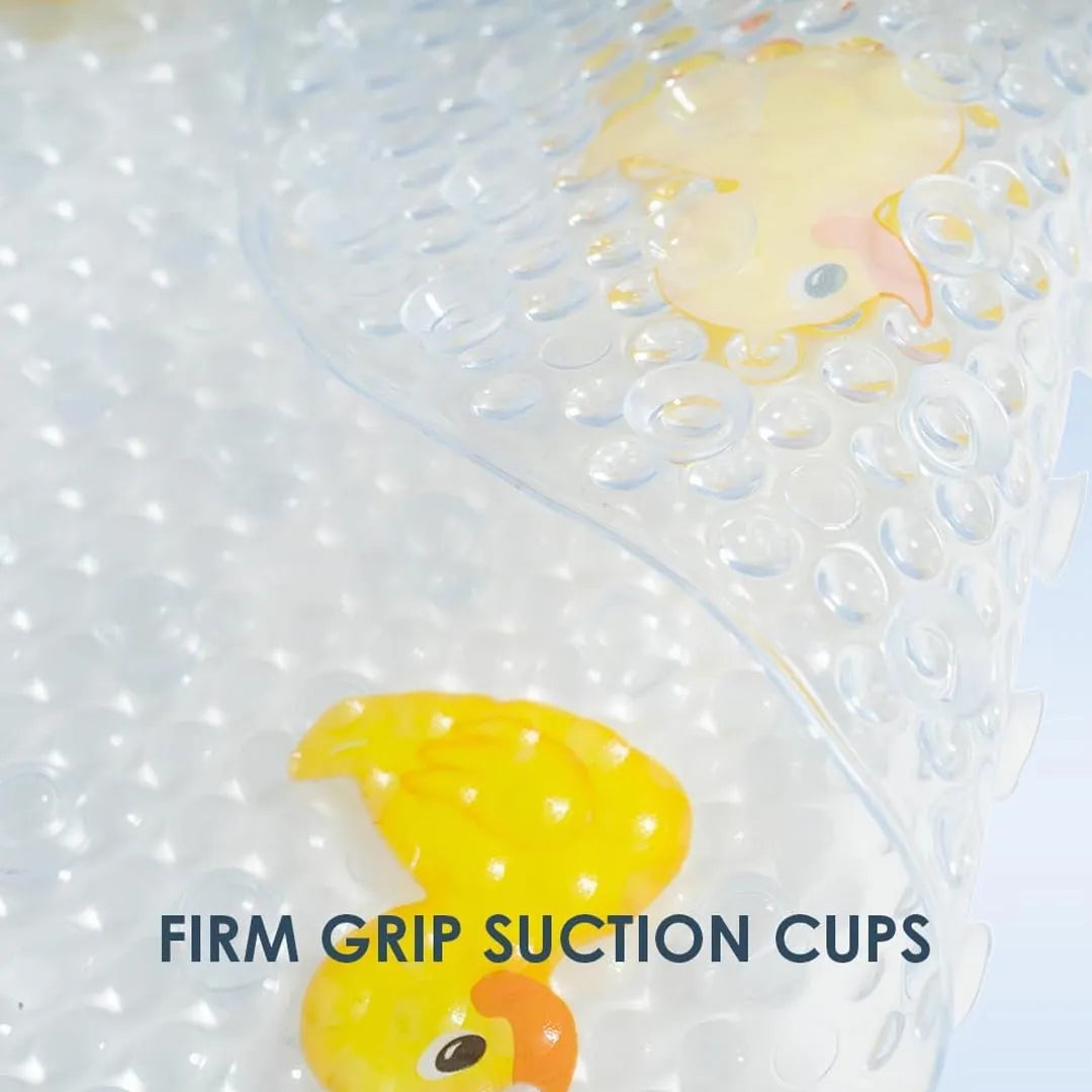 Child Friendly Duck Bath Mat - Slip Resistant & Safe for Kids