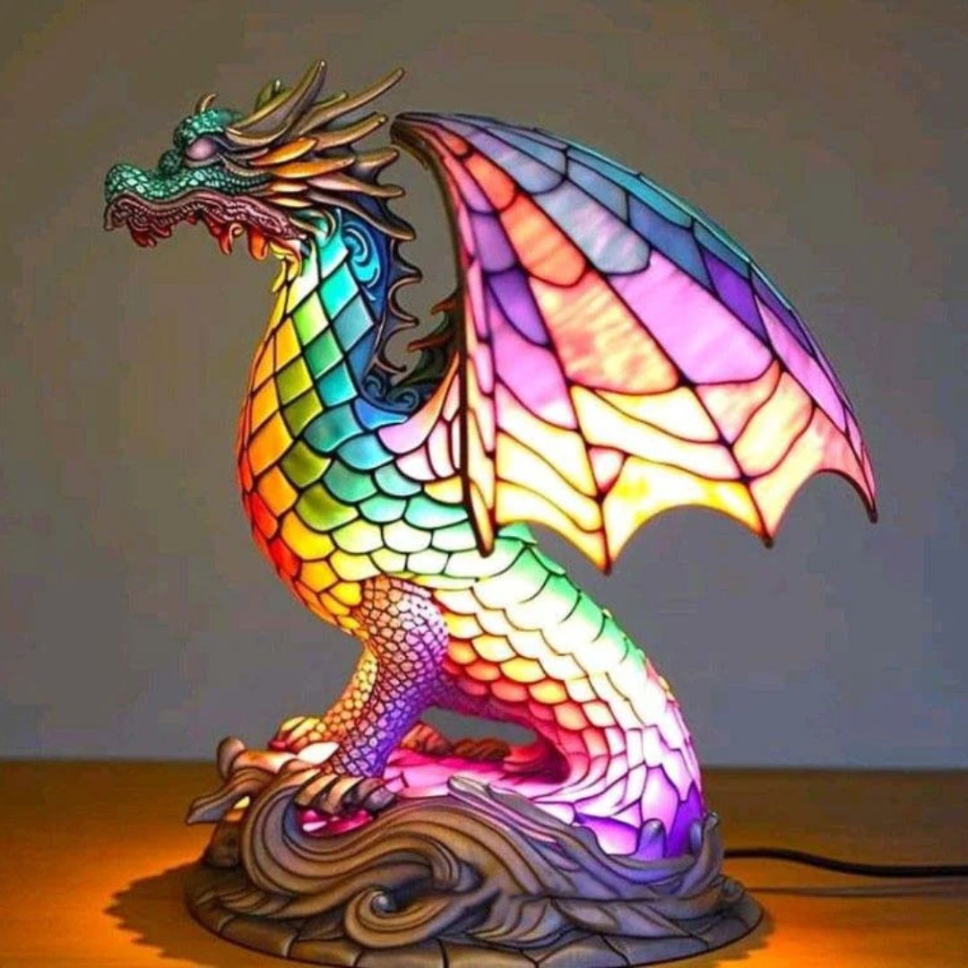 Modern Art-Inspired Ambient Lamp - Sculptural Statement Lighting with Bold Artistic Flair