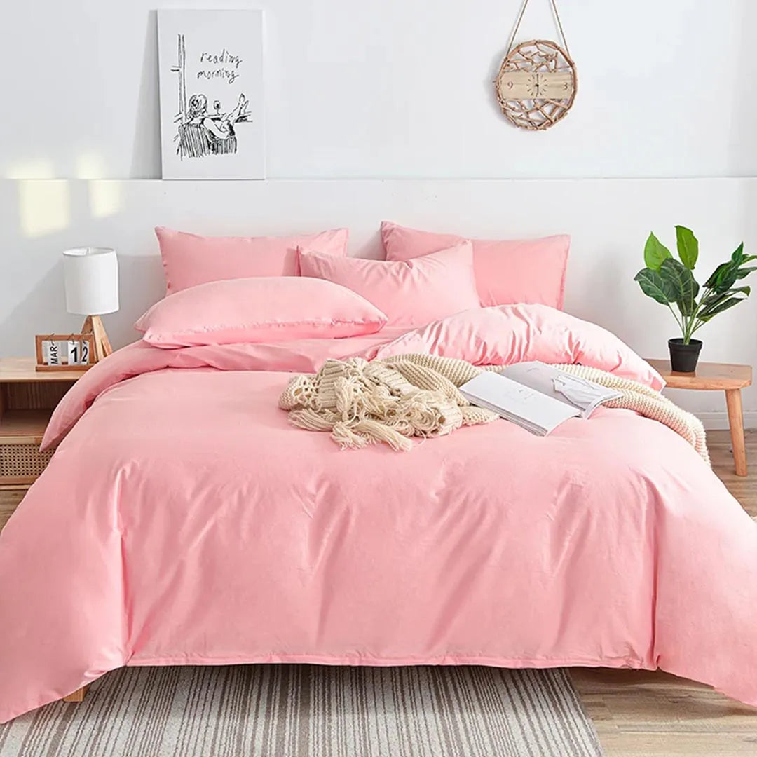 Brushed Duvet Cover Set with Pillowcases