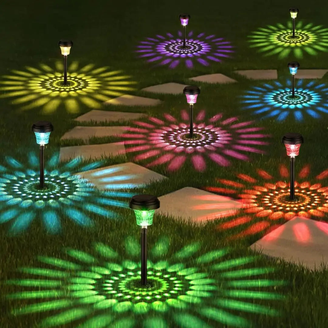 UshineGlow Solar Garden Lights - Waterproof Stake Lights
