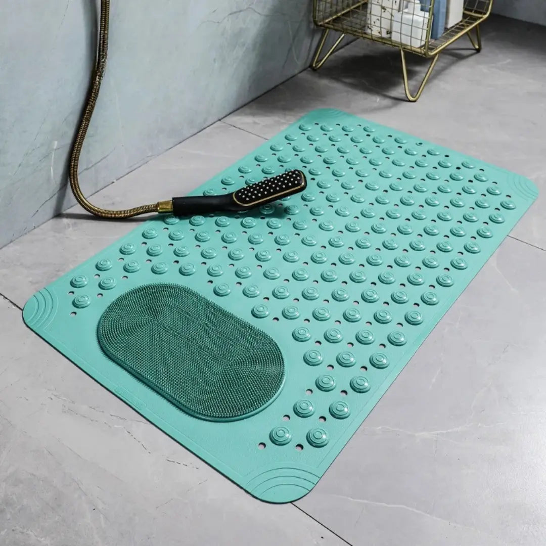Non Slip PVC Bathtub Mat with Suction Cup Massage Bumps