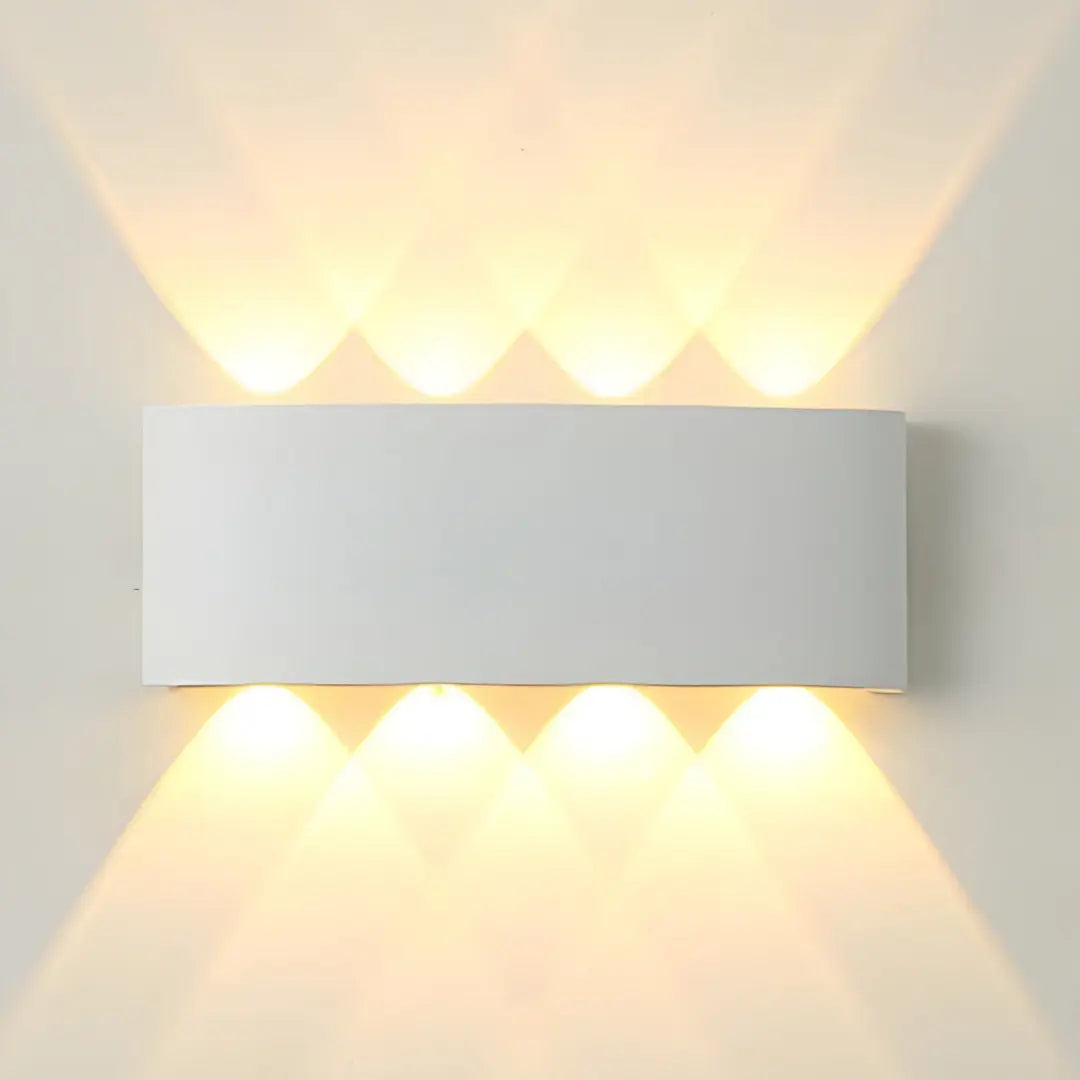 LuminaMount LED Wall Light - Modern Accent Lighting for Indoors and Outdoors