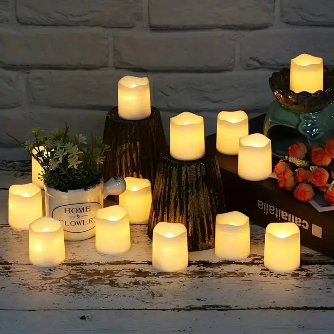 Flameless LED Tea Light Candle - Creative Wishing Candle