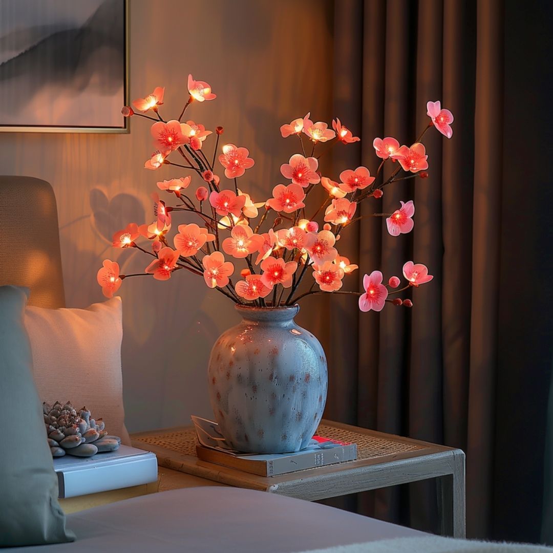 Olive Branch Fairy Lights - Nature-Inspired LED Decor for Cozy Spaces
