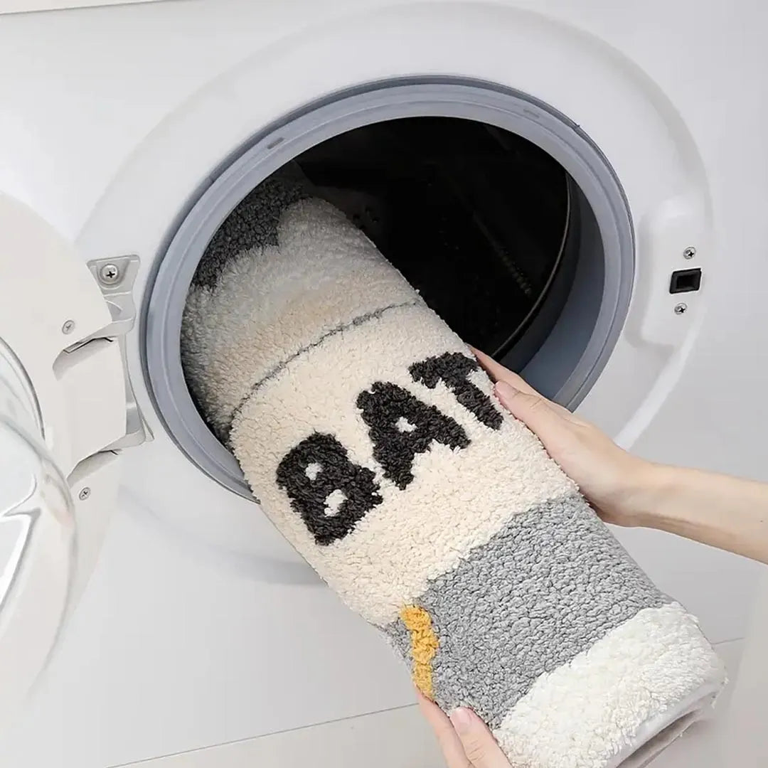 Plush Comfort Bathroom Mat - Ultra Soft, Quick-Dry, and Non-Slip