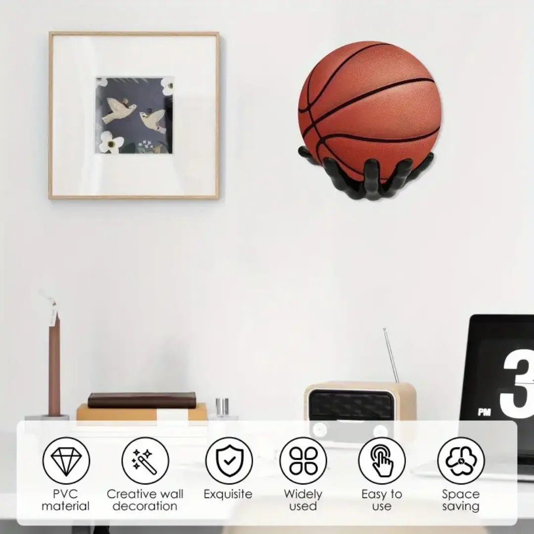 Wall Hooks - 2 Pcs Modern Hand-Shaped Utility Hangers