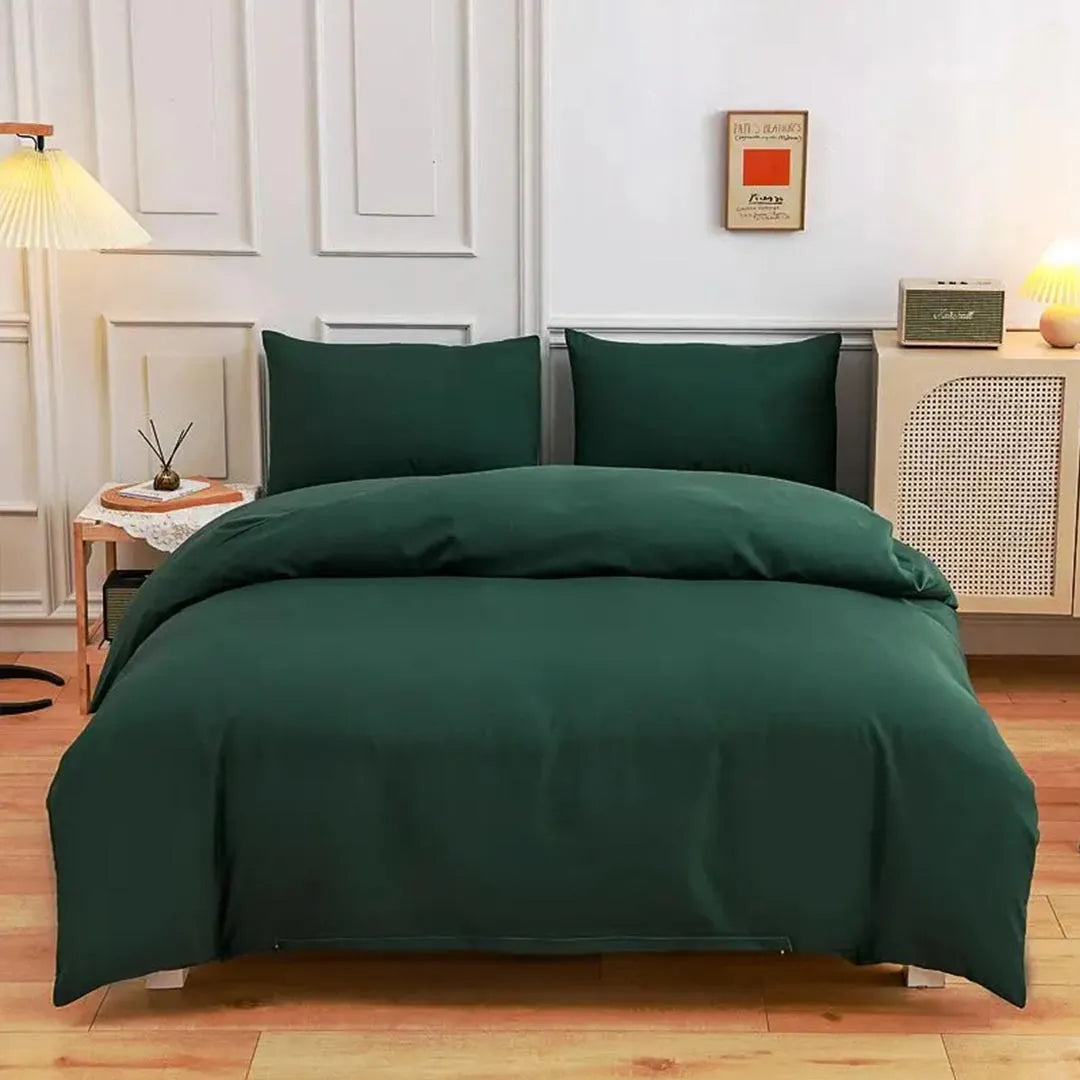 Brushed Duvet Cover Set with Pillowcases