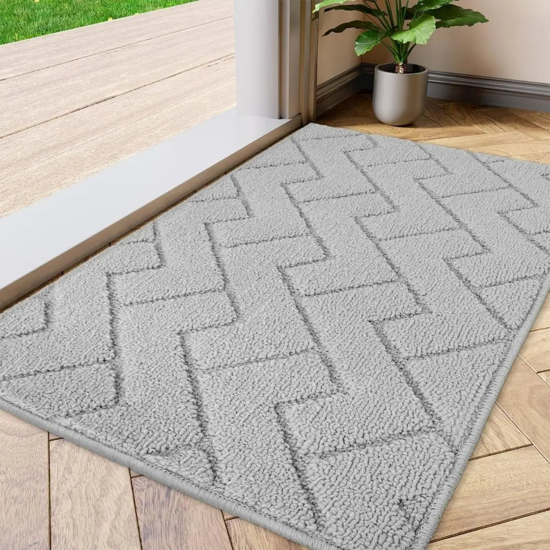 AbsorbGuard Indoor Doormat - Low Profile Non-Slip Washable Mat
