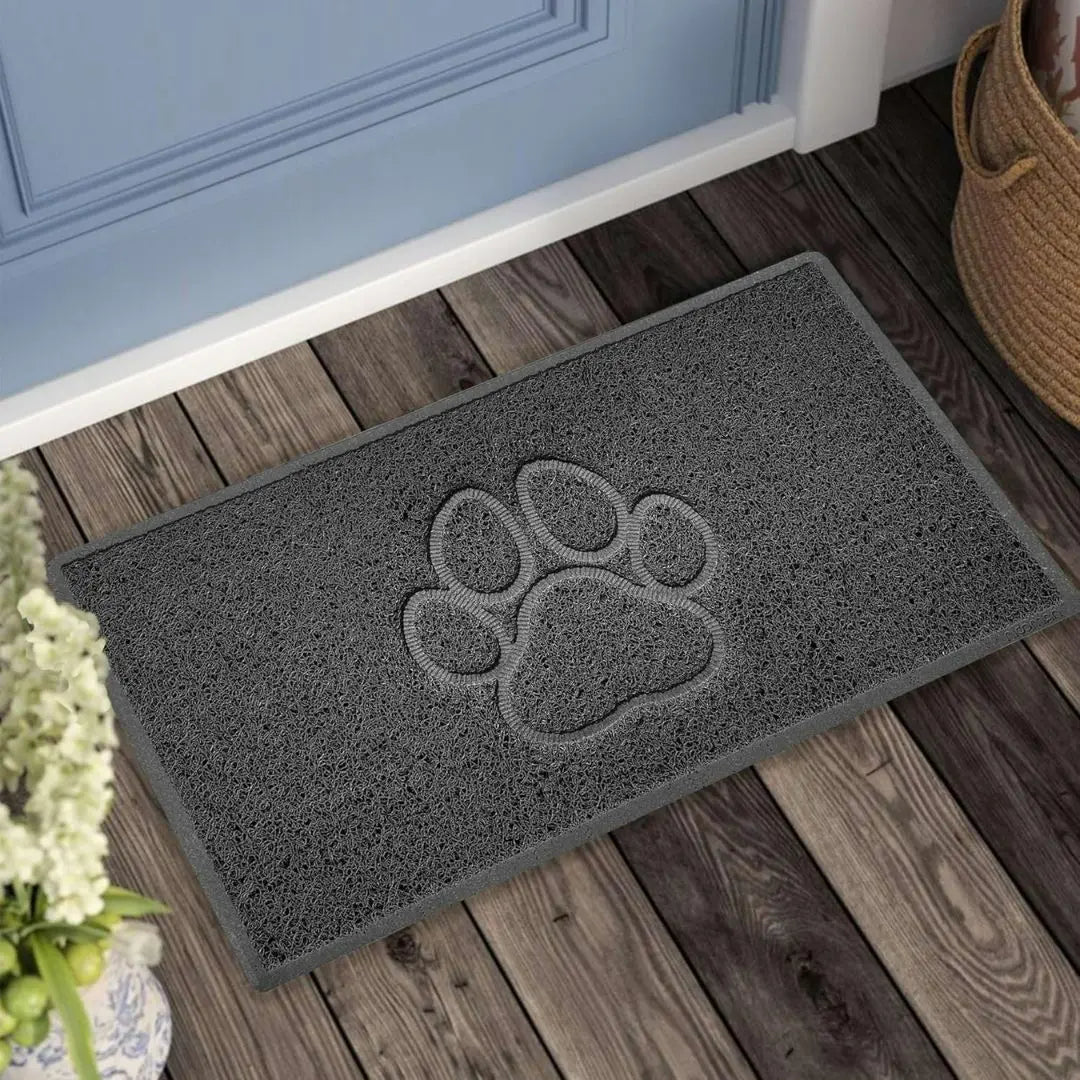 PorticoMesh Barrier Mat - Double-Heart Embossed PVC Door Mat