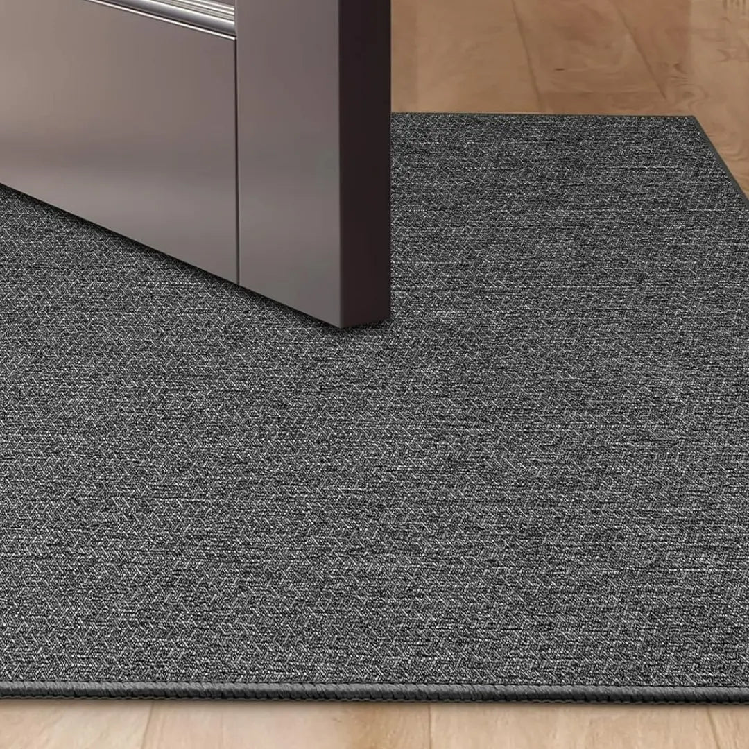 Novara Low-Profile Indoor Entrance Mat - Non-Slip Backing and Easy-Clean Design