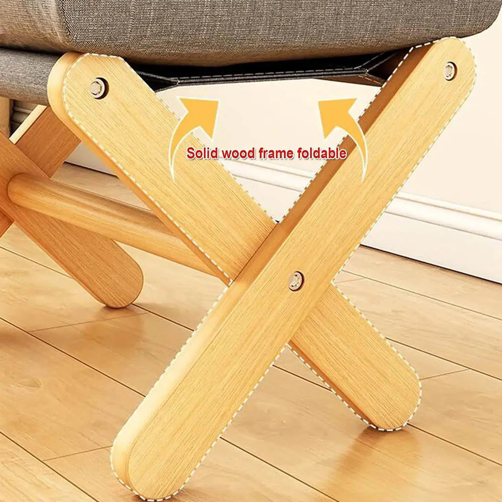 Portable Foldable Footstool – Compact Comfort for Home or Office