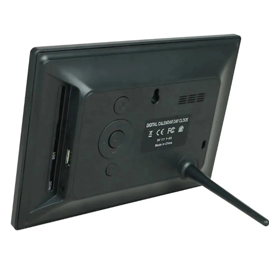 Digital Alarm Clock with Large LED Display and Multi-Function Features