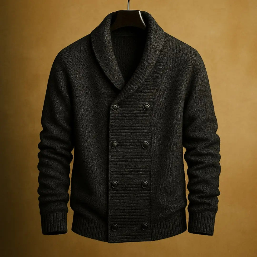 Adriano Cotton Shawl Cardigan
