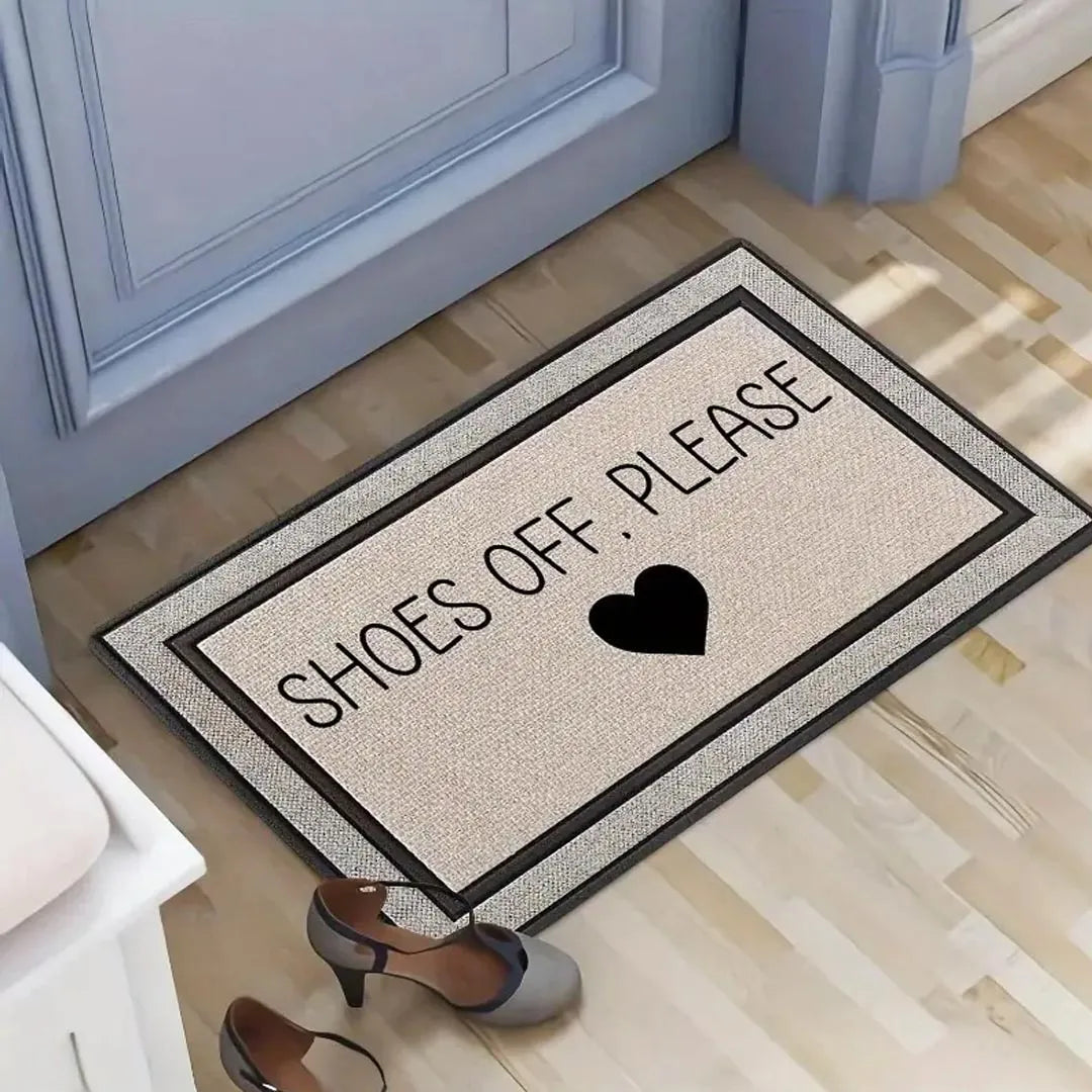 Shoes Off Please - Welcome Mat