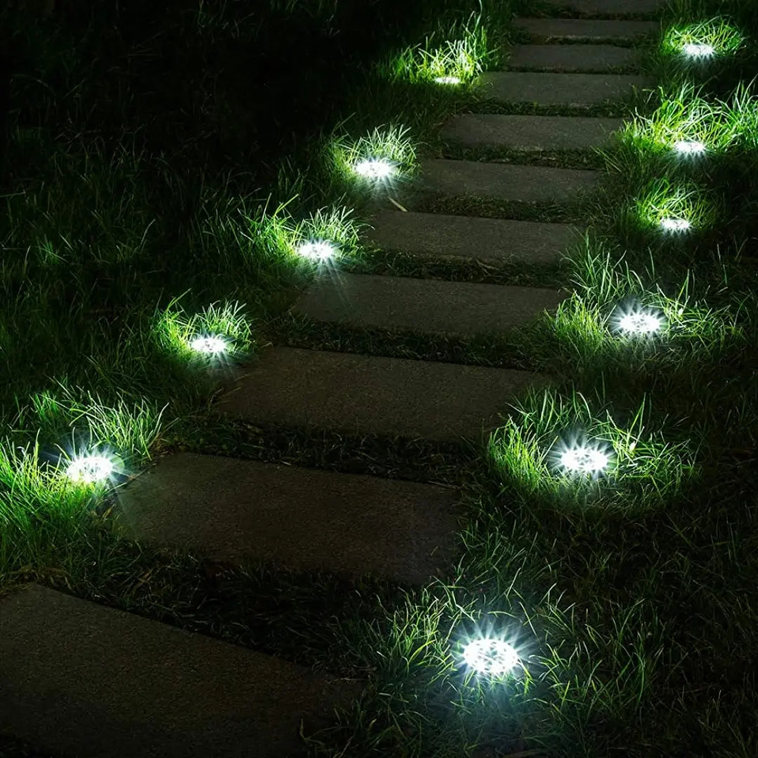 Solar Orb Decorative Garden Lights - Elegant Glow for Outdoor Spaces