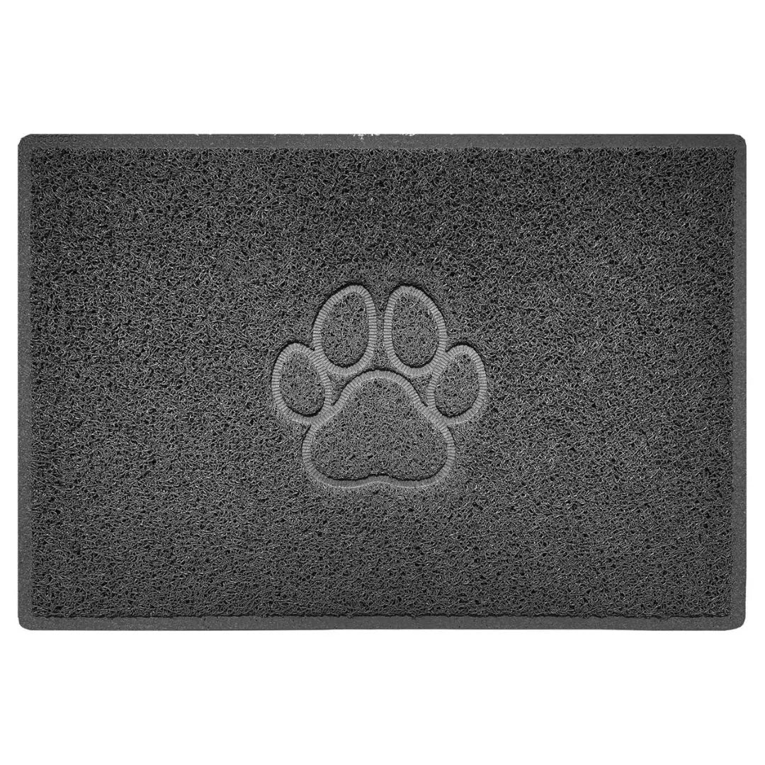 PorticoMesh Barrier Mat - Double-Heart Embossed PVC Door Mat
