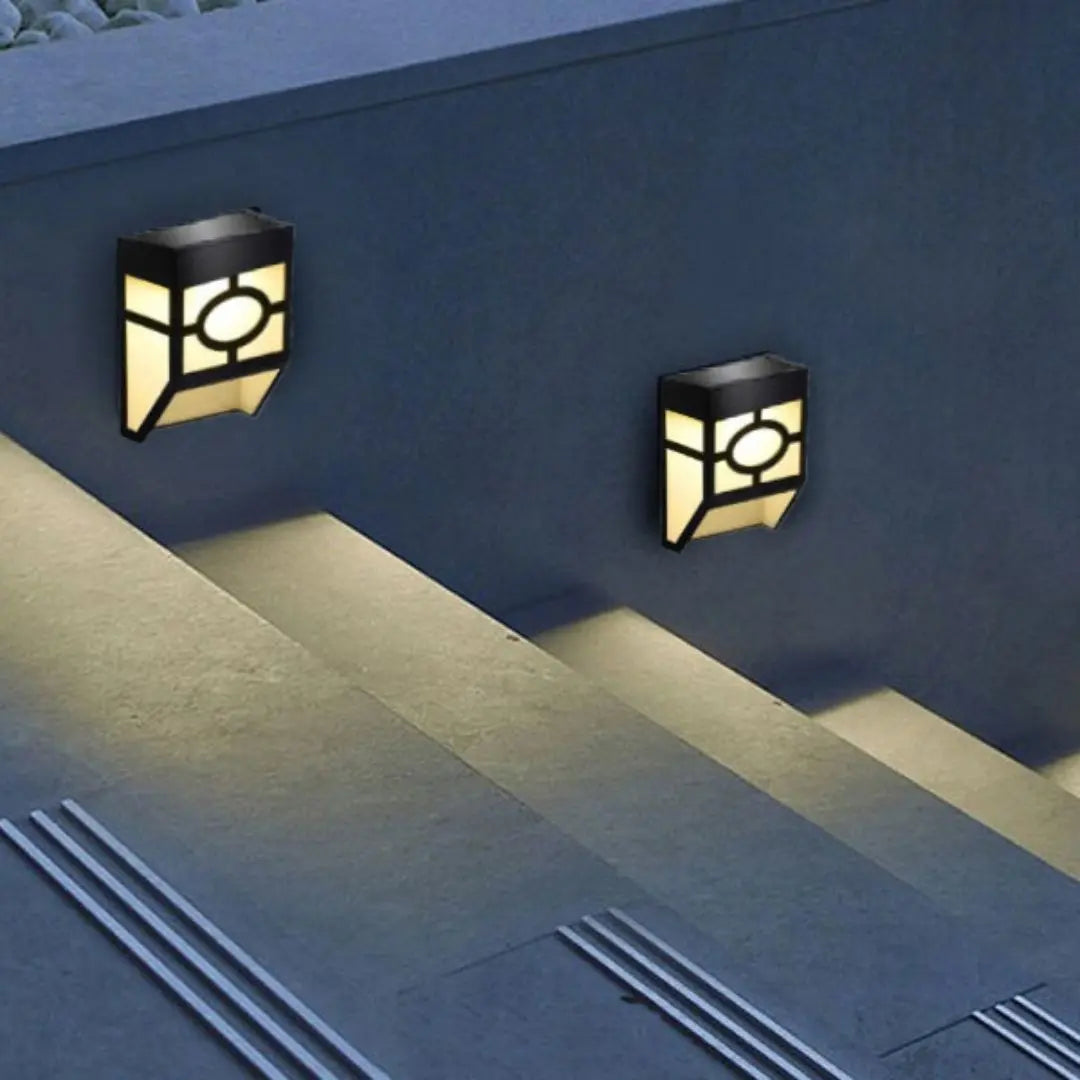 Soliva Solar Fence Lights - Outdoor Wall and Pathway Lights