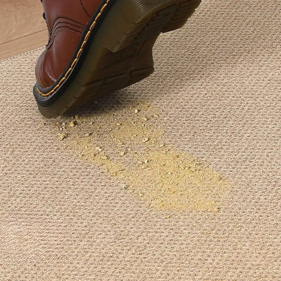 Novara Low-Profile Indoor Entrance Mat - Non-Slip Backing and Easy-Clean Design