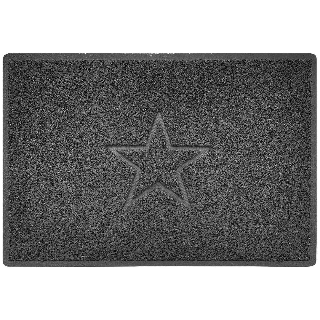 PorticoMesh Barrier Mat - Double-Heart Embossed PVC Door Mat