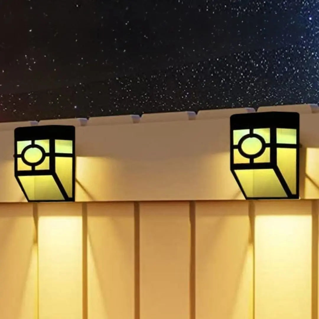 Soliva Solar Fence Lights - Outdoor Wall and Pathway Lights