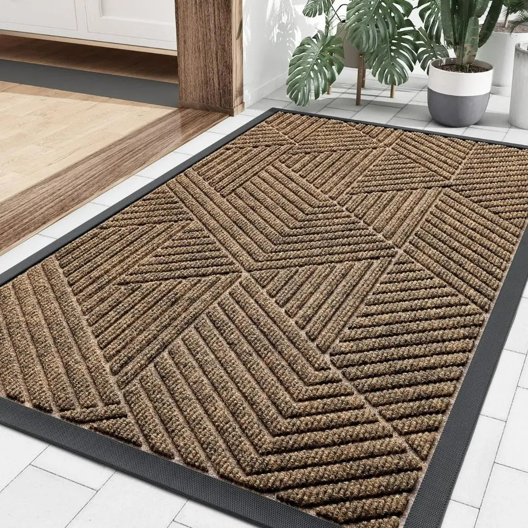 Zorri Heavy Duty Door Mat - Non-Slip Outdoor and Indoor Dirt Trapper Entrance Mat