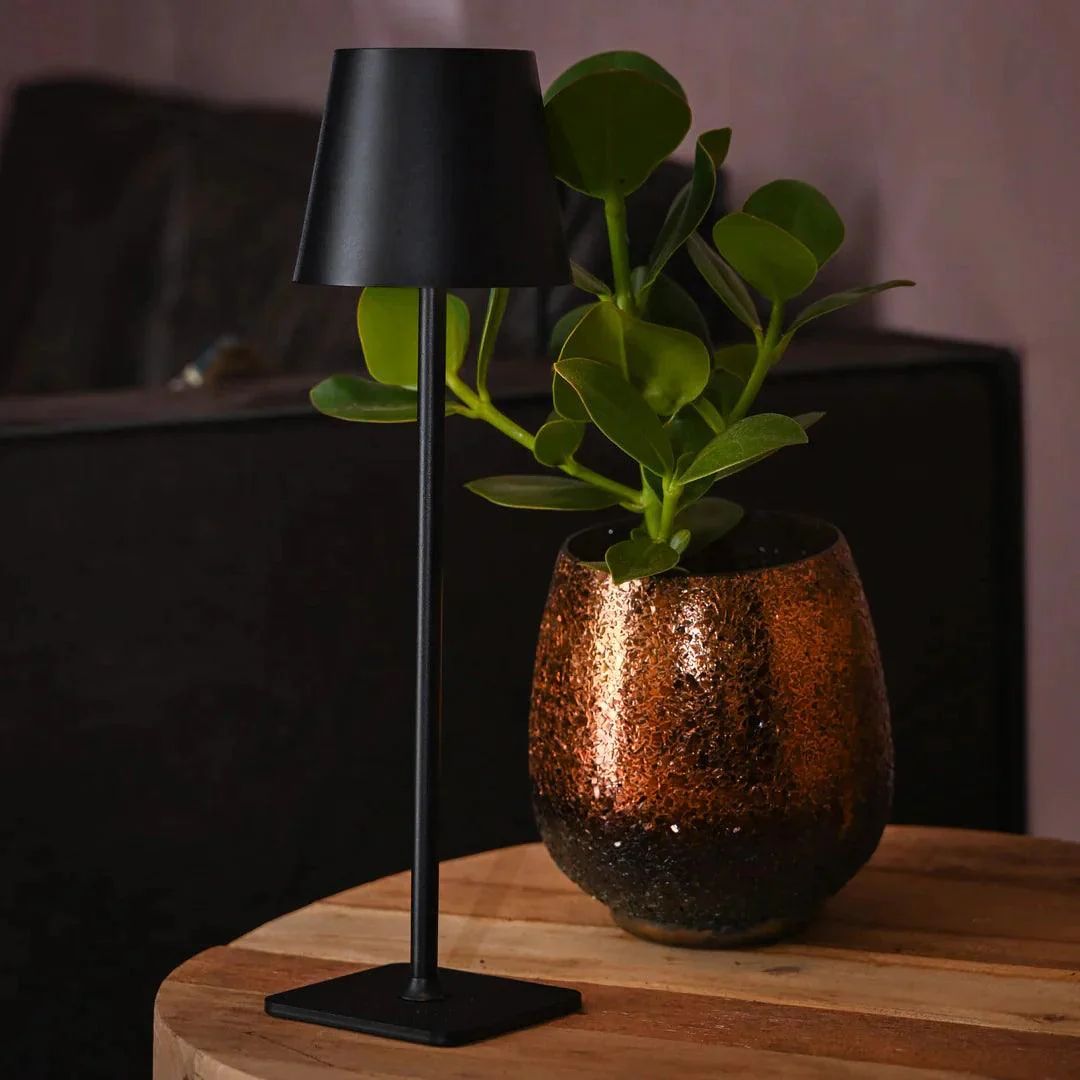 Helsinki Table Lamp - Rechargeable Metal Touch Lamp
