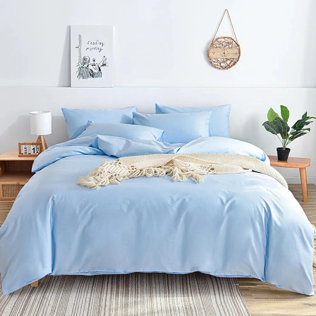 Brushed Duvet Cover Set with Pillowcases