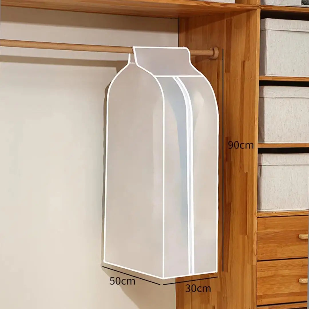 Closet Hanging Garment Clothes Cover - Dustproof Wardrobe Storage Bag
