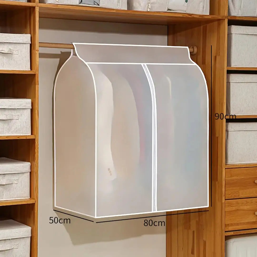 Closet Hanging Garment Clothes Cover - Dustproof Wardrobe Storage Bag