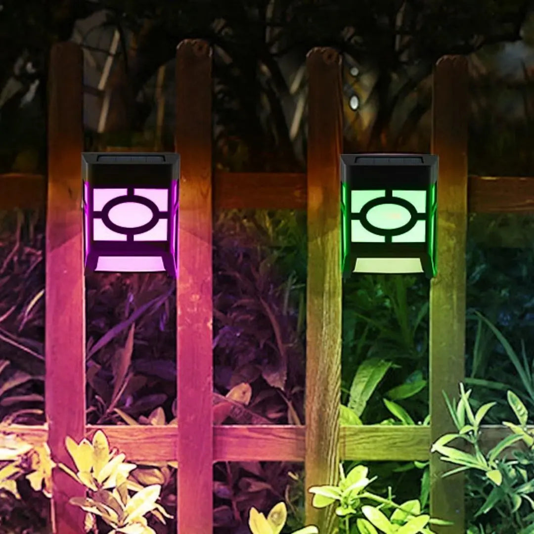 Soliva Solar Fence Lights - Outdoor Wall and Pathway Lights