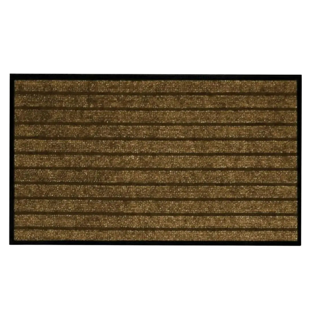 RibbedGuard Heavy-Duty Door Mat - Non-Slip Rubber Backed Indoor and Outdoor Entrance Mat