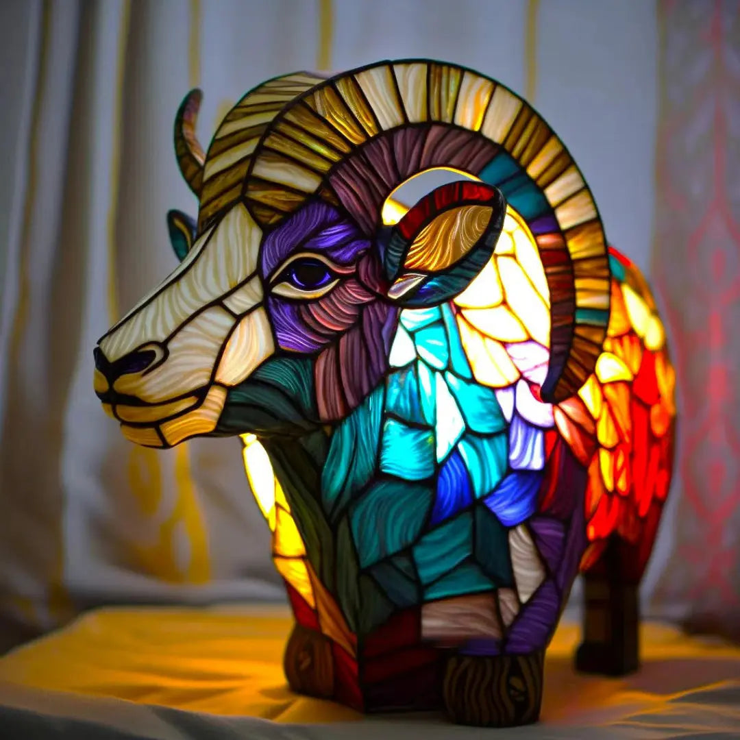 Modern Art-Inspired Ambient Lamp - Sculptural Statement Lighting with Bold Artistic Flair