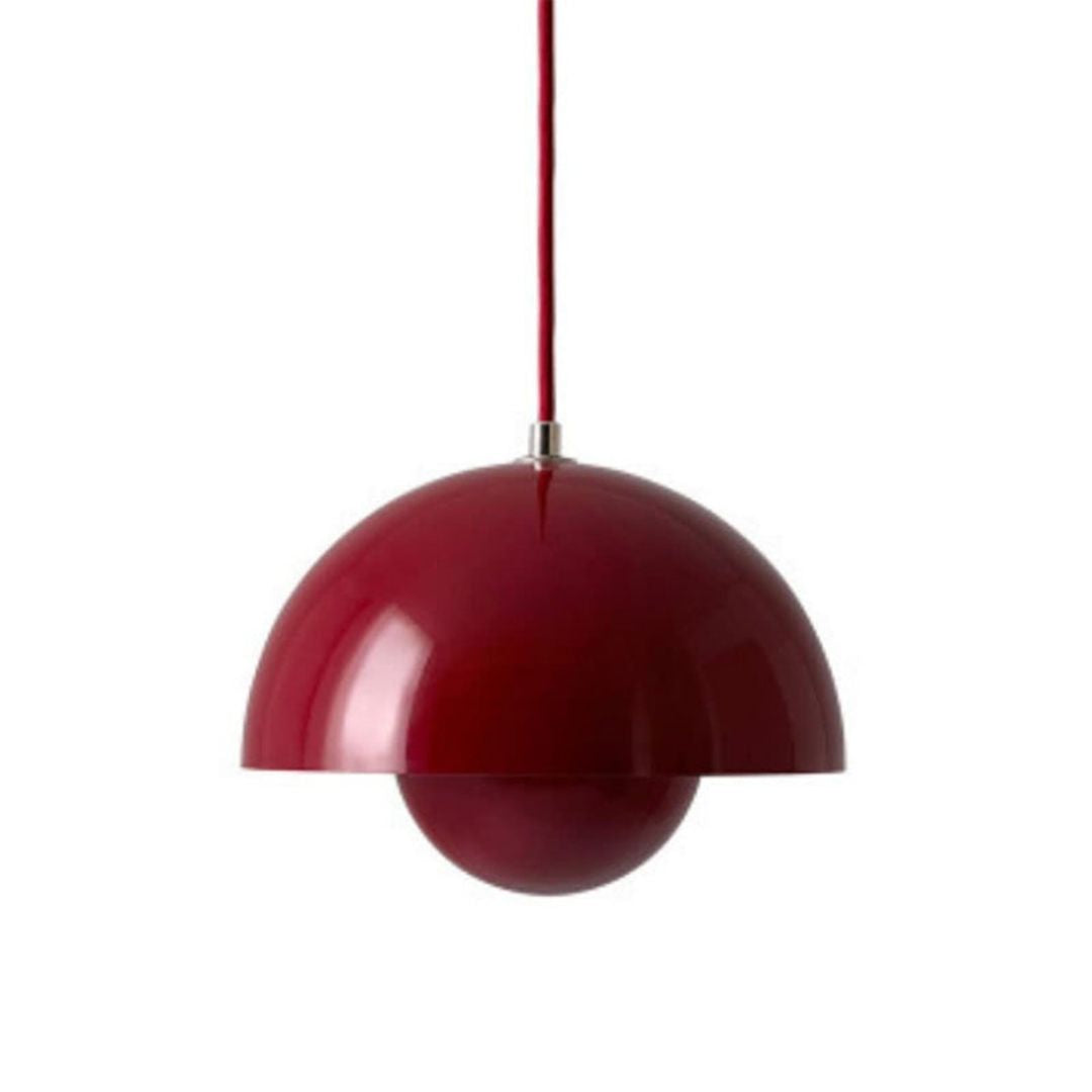 AuroraGlo LED Pendant Lamp - Modern Flower-Pot Style Hanging Light for Cozy Interiors