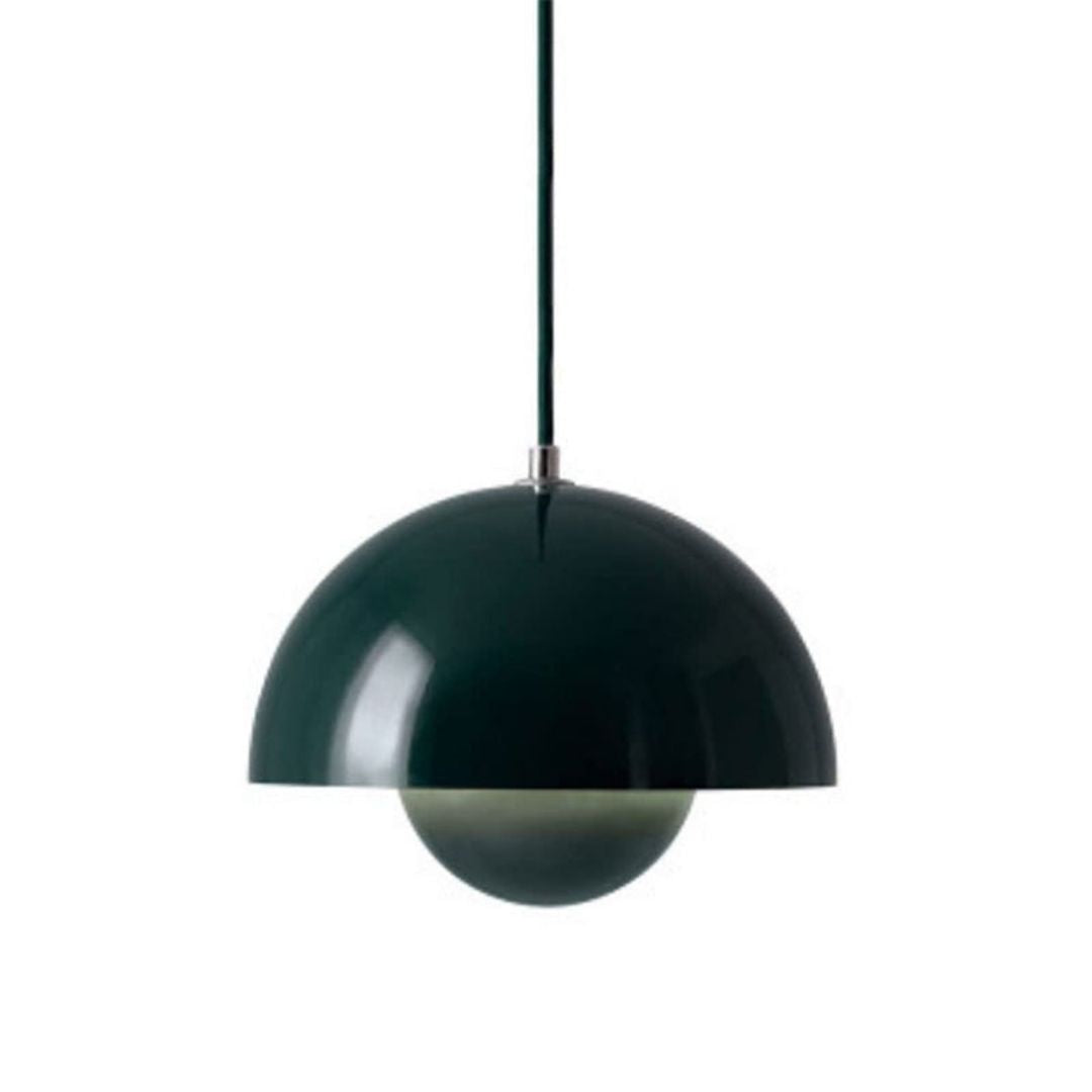 AuroraGlo LED Pendant Lamp - Modern Flower-Pot Style Hanging Light for Cozy Interiors