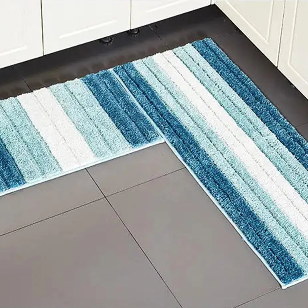 Non-Slip Absorbent Bathroom Mat - Soft Bath Rug for Home Use